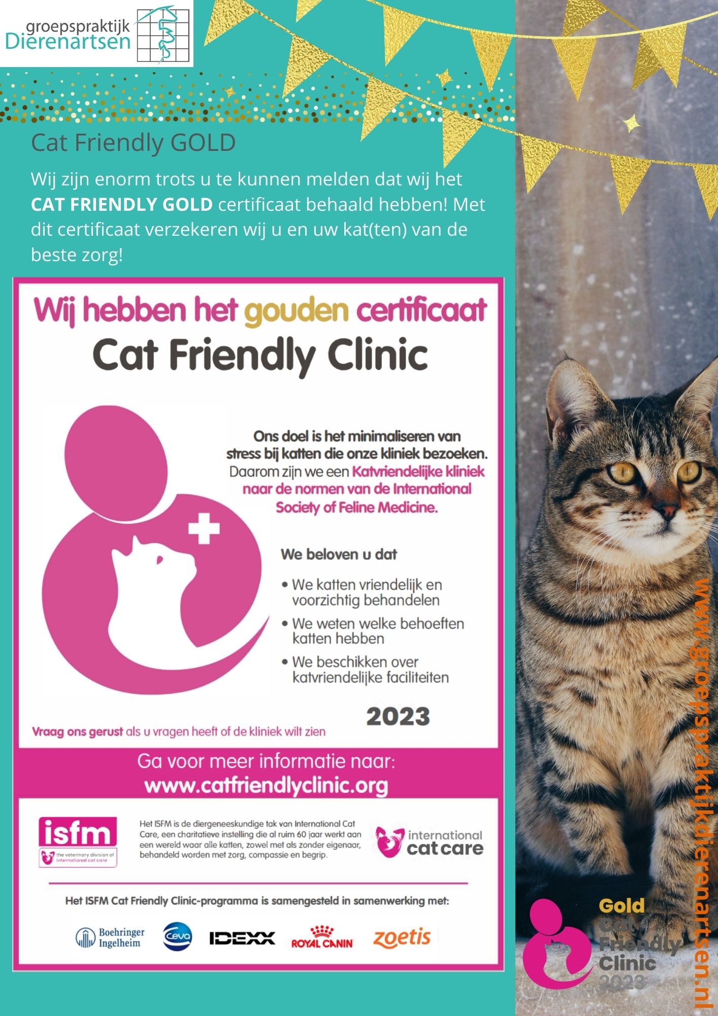 nieuwsbrief november cat friendly hond kat