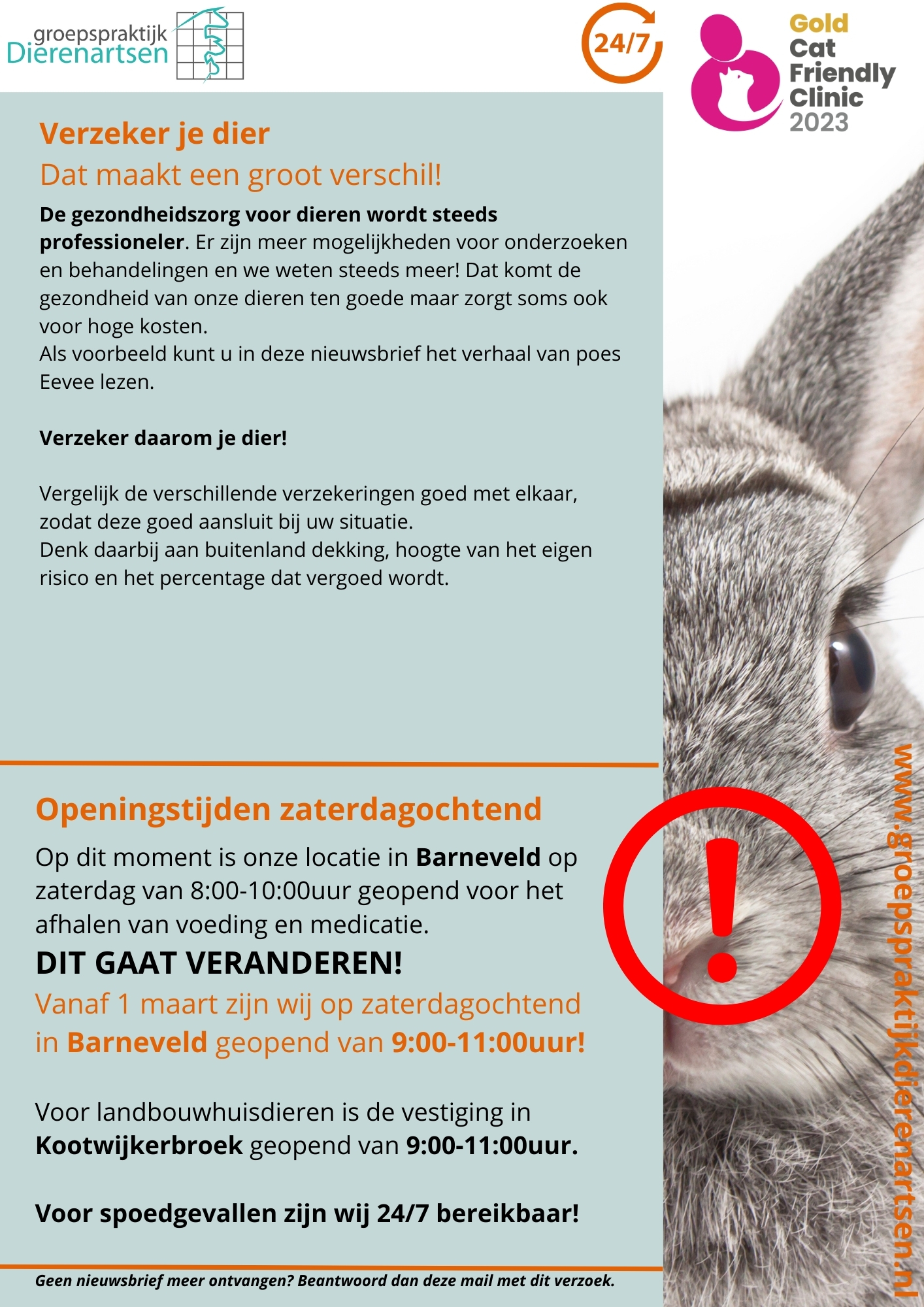 nieuws hond kat barneveld dierenarts harskamp poes kater