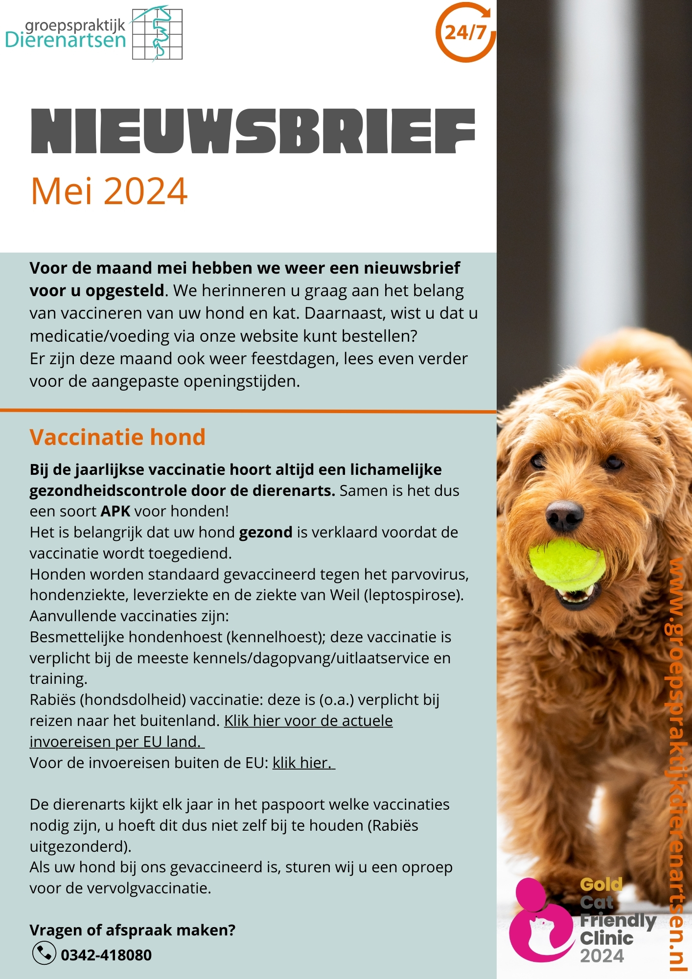 nieuws hond kat barneveld dierenarts harskamp poes kater